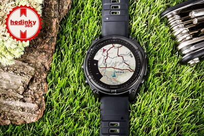 (SK) Garmin Fenix 8 Solar 47mm, Sapphire Carbon Gray Titanium Black