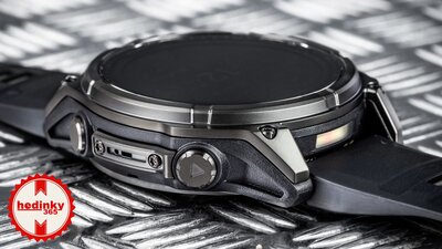 (SK) Garmin Fenix 8 Solar 47mm, Sapphire Carbon Gray Titanium Black