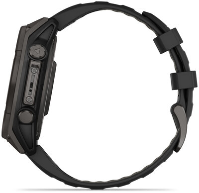 (SK) Garmin Fenix 8 Solar 47mm, Sapphire Carbon Gray Titanium Black