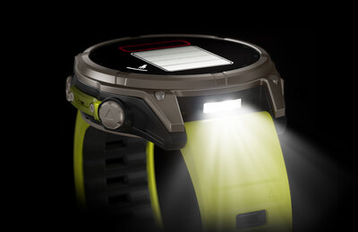 (SK) Garmin Fenix 8 Solar 47mm, Sapphire Graphite Titanium Yellow Band