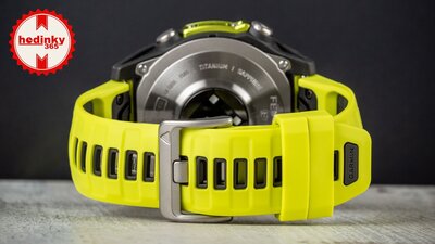 (SK) Garmin Fenix 8 Solar 47mm, Sapphire Graphite Titanium Yellow Band