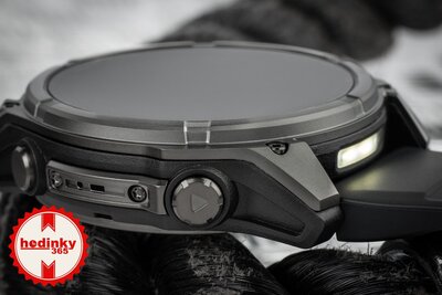 (SK) Garmin Fenix 8 Solar 51mm, Sapphire Carbon Gray Titanium Black