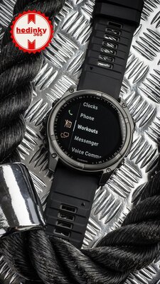 (SK) Garmin Fenix 8 Solar 51mm, Sapphire Carbon Gray Titanium Black