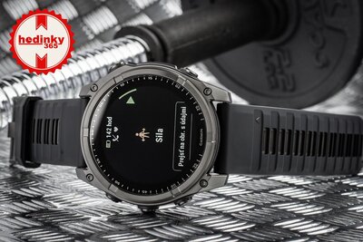 (SK) Garmin Fenix 8 Solar 51mm, Sapphire Carbon Gray Titanium Black