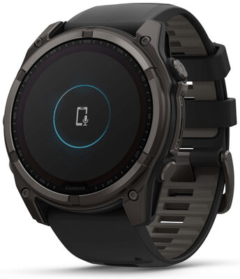 (SK) Garmin Fenix 8 Solar 51mm, Sapphire Carbon Gray Titanium Black