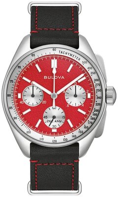 Bulova Lunar Pilot Quartz Chronograph 96K115 (+ náhradný remienok)