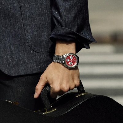 Bulova Lunar Pilot Quartz Chronograph 96K115 (+ náhradný remienok)