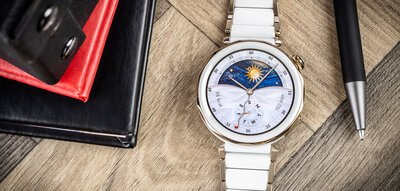 Huawei Watch GT 5 Pro 42mm, Ceramic White (II. Akosť)