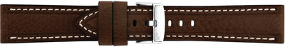 Kožený remienok Morellato Carra 6023E22.032 M, hnedý, rytiersky materiál