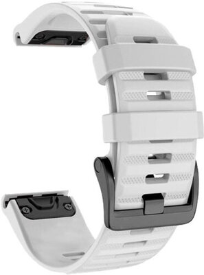 Silikónový remienok Ricardo Livigno 22mm, White, QuickFit