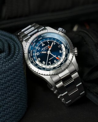 Alpina Startimer Pilot Quartz Worldtimer AL-255N4S26B