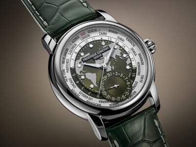 Frederique Constant Manufacture Classic Worldtimer Automatic FC-718KWM4H6 Limited Edition 718pcs