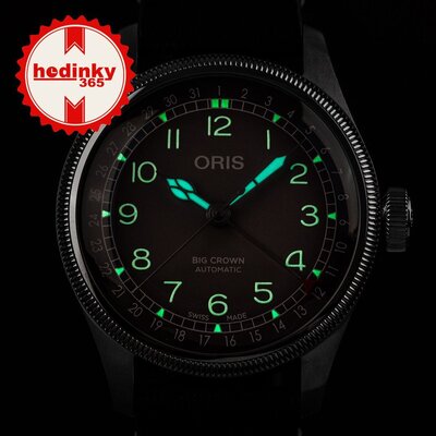 Oris Big Crown x Cervo Volante Automatic 01 754 7779 4063-Set (+ kožené puzdro)