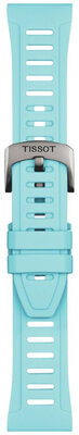 Silikónový remienok Tissot T852.049.329 21mm, modrý, Quick Release