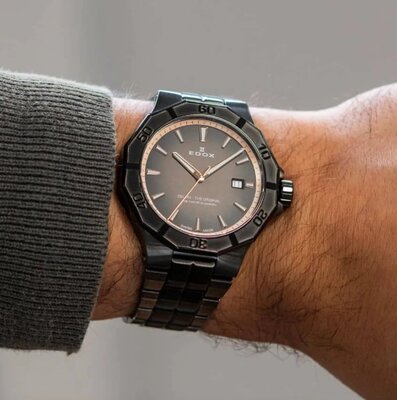 Edox Delfin Date Quartz 53021-37gnm-ndr