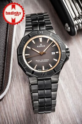 Edox Delfin Date Quartz 53021-37gnm-ndr