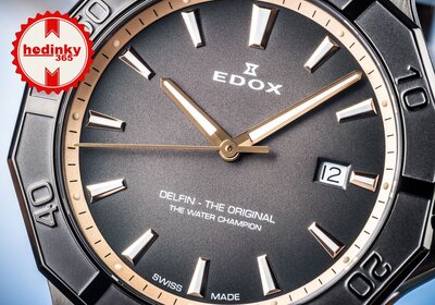 Edox Delfin Date Quartz 53021-37gnm-ndr