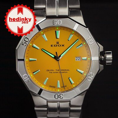 Edox Delfin Date Quartz 53021-3m-jin