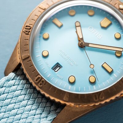 Oris Divers Sixty-Five Cotton Candy Automatic 01 733 7771 3155-07 3 19 02BRS