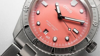 Oris Divers Sixty-Five Cotton Candy Automatic 01 733 7771 4058-07 8 19 18