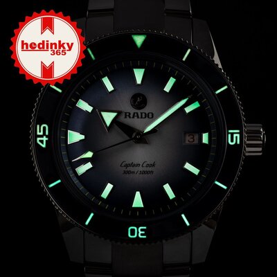 Rado Captain Cook Automatic R32154208 (+ 2 náhradné remienky)