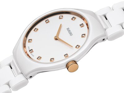 Rado True Thinline Diamonds Quartz R27958722