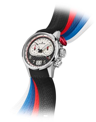 Edox Chronorally Chronograph 45 38003-tinrcanbr BMW Limited Edition 600pcs (+ 4 náhradné popruhy)