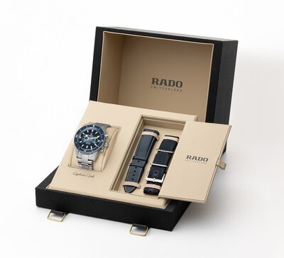 Rado Captain Cook Chronograph Automatic R32145208 (+ 2 náhradné popruhy)