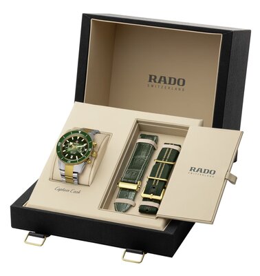Rado Captain Cook Chronograph Automatic R32151318 (+ 2 náhradné popruhy)