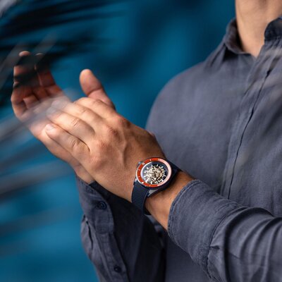 Rado Captain Cook High-Tech Ceramic Skeleton Automatic R32152209 Limited Edition 262pcs