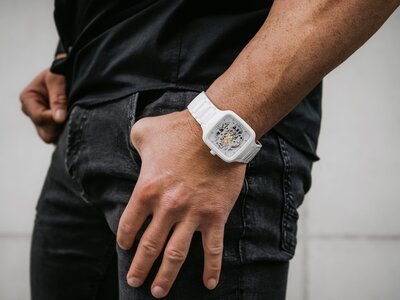 Rado True Square Skeleton Automatic R27126012