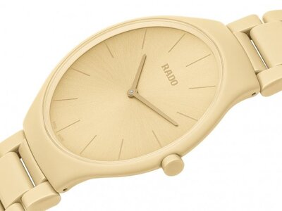 Rado True Thinline Les Couleurs Le Corbusier Cream White Quartz R27090602 Limited Edition 999pcs