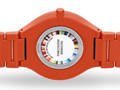 Rado True Thinline Les Couleurs Le Corbusier Powerful Orange Quartz R27095652 Limited Edition 999pcs