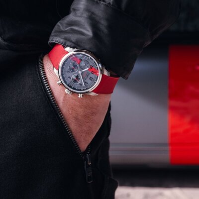 Union Glashütte Belisar Chronograph D009.427.16.082.09 Speedster 2024 Limited Edition 388pcs (+ náhradný remienok)