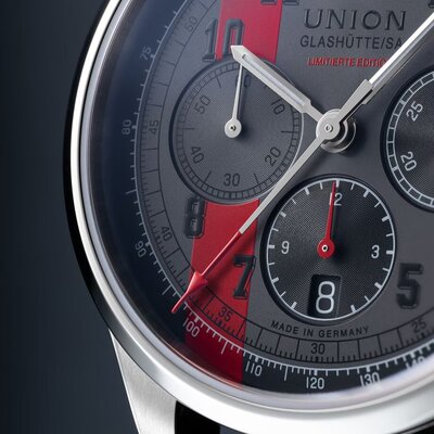 Union Glashütte Belisar Chronograph D009.427.16.082.09 Speedster 2024 Limited Edition 388pcs (+ náhradný remienok)