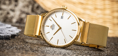 Oceľový náramok Ricardo Milanese, Gold, magnetický 20mm
