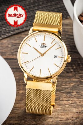 Oceľový náramok Ricardo Milanese, Gold, magnetický 20mm