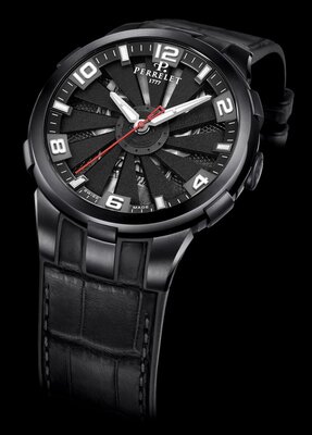 Perrelet Turbine Skull A1093/S1 Limited Edition 99pcs (+ náhradný remienok)