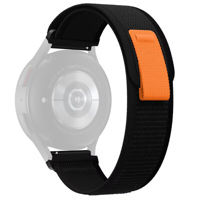 Nylonový popruh Ricardo 20mm (pro Garmin Venu 3, Forerunner 265, Vívoactive 4 aj.), čierny, Quick Release