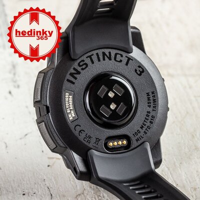 Garmin Instinct 3 AMOLED 45mm, Black