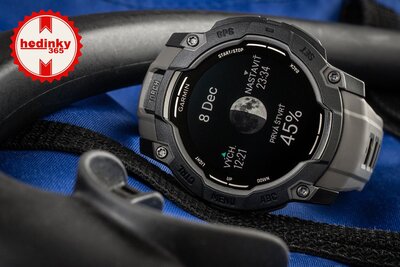 Garmin Instinct 3 AMOLED 50mm, Black