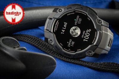 Garmin Instinct 3 AMOLED 50mm, Black