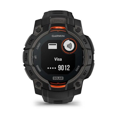 Garmin Instinct 3 SOLAR 45mm, Black