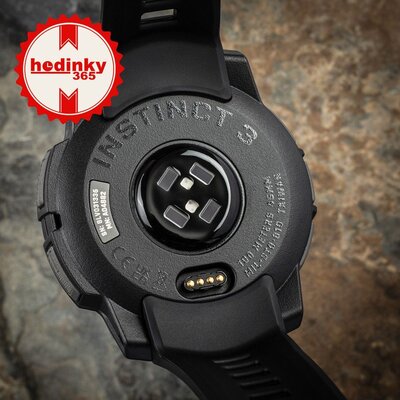 (SK) Garmin Instinct 3 Solar 45mm, Black