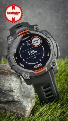 (SK) Garmin Instinct 3 Solar 45mm, Black
