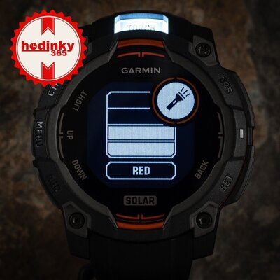 (SK) Garmin Instinct 3 Solar 45mm, Black