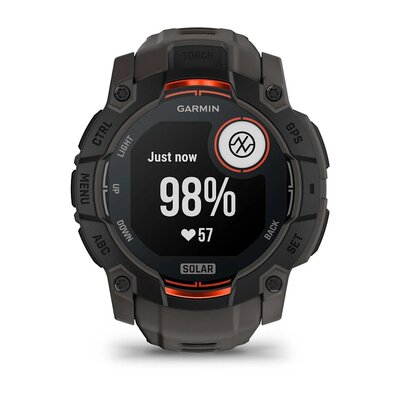 Garmin Instinct 3 SOLAR 50mm, Black