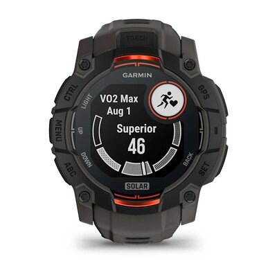 Garmin Instinct 3 SOLAR 50mm, Black