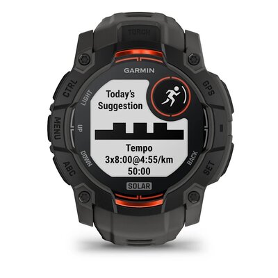 Garmin Instinct 3 SOLAR 50mm, Black