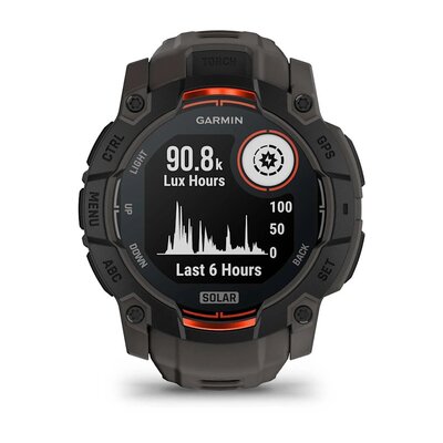 Garmin Instinct 3 SOLAR 50mm, Black